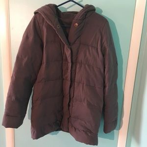 Free people hooded down parka